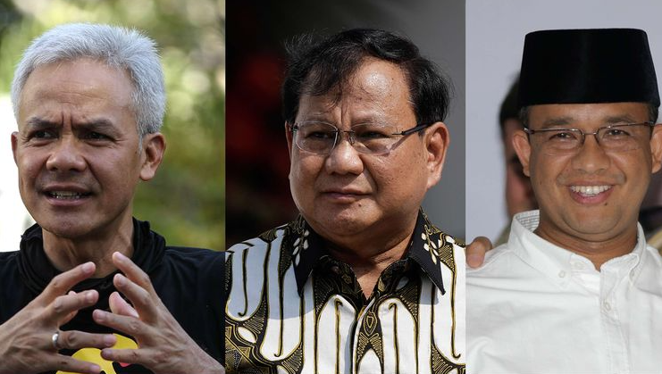 Pertarungan Sengit Antara Anies, Prabowo, dan Ganjar di Pilpres Pertarungan Sengit Antara Anies, Prabowo, dan Ganjar di Pilpres (.inet)