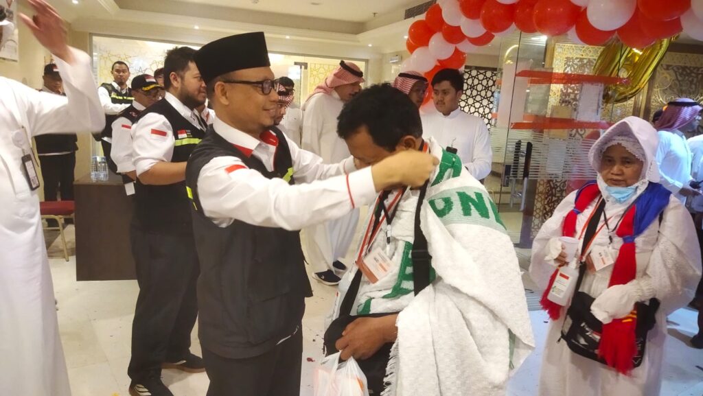 Rombongan Pertama Jemaah Asal Grobogan Tiba di Makkah Subhan Chalid Ketua petugas haji Indonesia 2023
