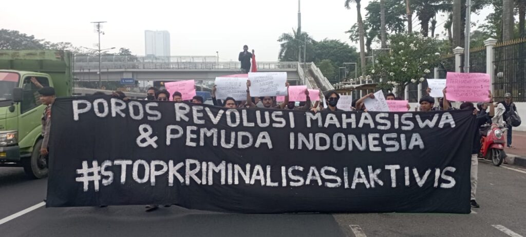 Aksi Demo PRMPI Usut Dugaan Kriminalisasi Aktivis PRMPI Unjuk Rasa kriminalisasi Aktivis