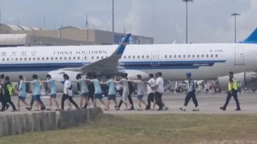 Polisi Batam Tangkap dan Deportasi 153 WNA China Pelaku Love Scamming deportasi pelaku love scamming