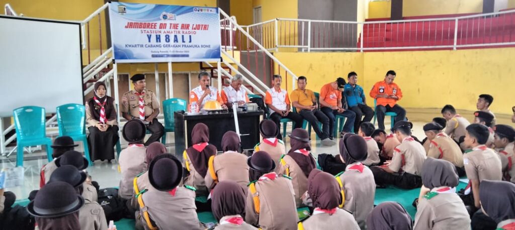 Pramuka dan ORARI Lokal Bone Gelar Pra Jota Joti 2023 Jota Joti 2023