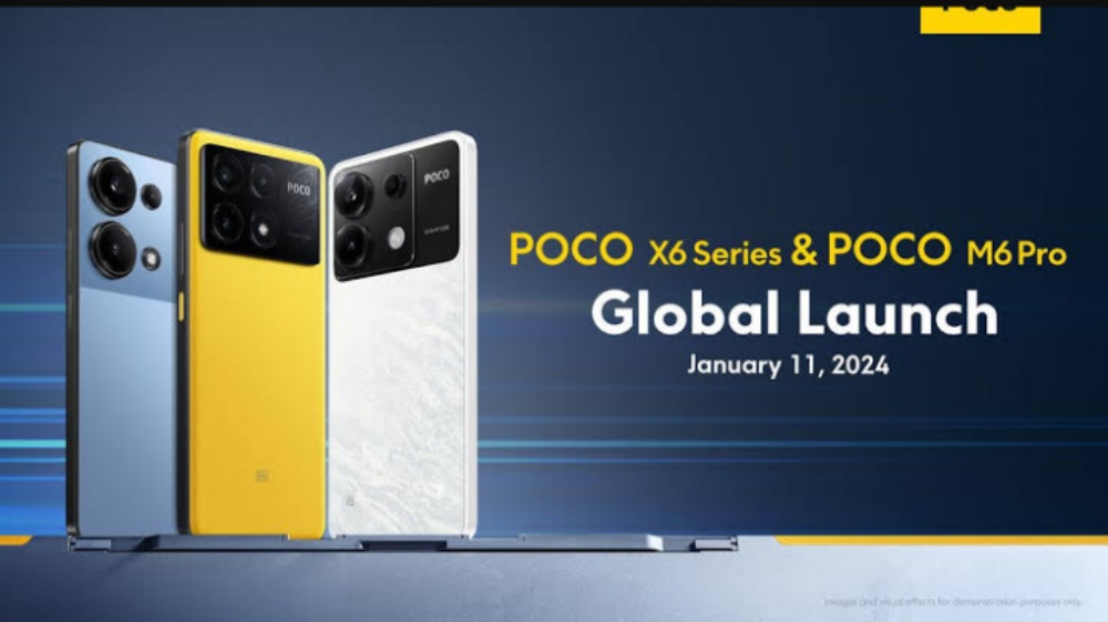 Buka Awal Tahun, POCO X6 Series dan M6 Pro Meluncur Global POCO X6 dan M6 Series rilis buka awal tahun