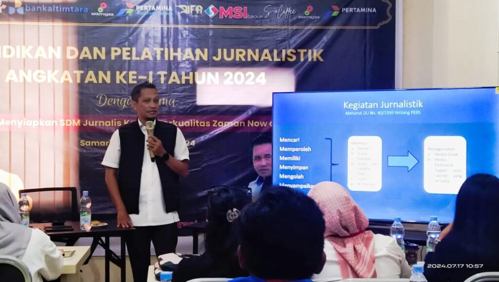 Diklat Jurnalistik JMSI Kaltim untuk Tingkatkan Kompetensi Wartawan
