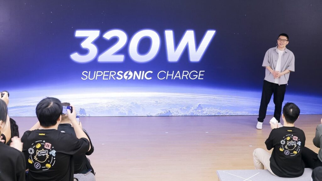 320W Supersonic Charge dari Realme, Baterai Ponsel Terisi Cepat